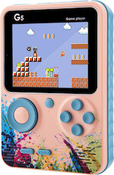 Techkidz 500-game Console Emulator Multiplayer Controller Streetart Model Pink