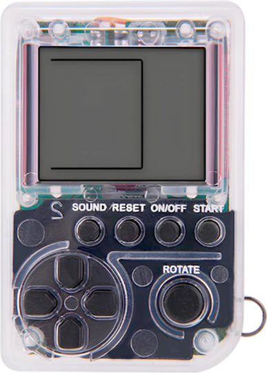 Techkidz Mini Video Game 26in1 Chainette Transparent