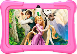 Avizar 7" Bildungs-Laptop Kinder Android 11 Stoßfeste Hülle Rosa
