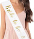 Ribbon Gold Bride To Be Hen Party
