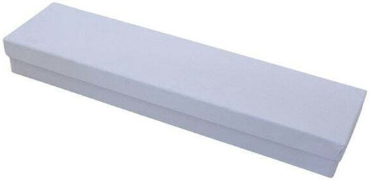Papierbox Taufe Kerzen 10,5x42x5cm Weiße