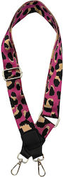 Bb4 Imanitas Leine Tasche Verstellbar 4cm Rosa Leopar Farbe