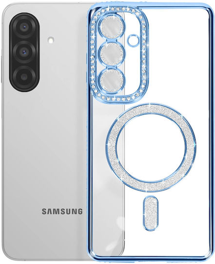 Avizar Diamond Case Samsung Galaxy A26 Magsafe Outline Strass Blue