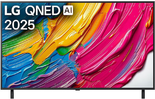 LG Smart Television 55" 4K UHD QNED AI QNED80 HDR (2025)