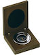 Compass Nickel Wooden Case Dimensions: 8.5cm x 8.5cm