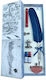 Ink Calligraphy Pen with Feather Blue with Blue Ink