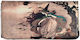 Pera Leather Tobacco Pouch Handmade with Magnet Closure Witch Black