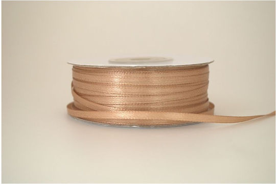 Kyriacou Satin Double Face Ribbon 3mmx100m Beige Sanxxxxx-xx3100-03xxxx