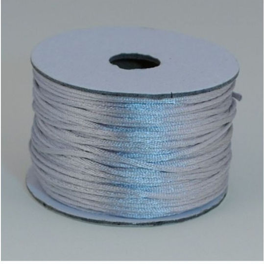 Kyriacou Satin Mouse Tail Laces 2mmx50m Gray Mstxxxxx-xx2x50-04xxxx
