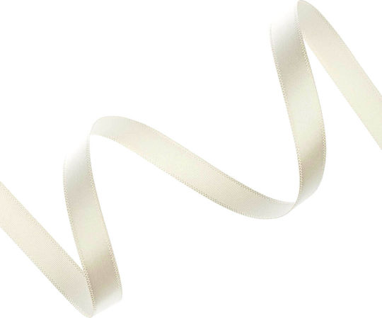 Satin-Band Doppelseitig 10mm 100m Psaxxxx-xxxx10 Ecru