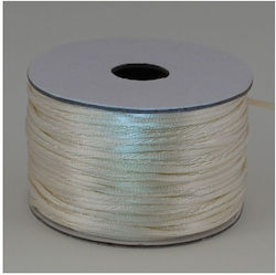 Kyriacou Κορδόνι Σατέν Ποντικοουρά 2mmx50m Ivory Mstxxxxx-xx2x50-02xxxx