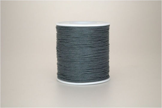 Kyriacou Waxed Colored Lace 1mmx100m Gray Cotxxxxx-xx1100-04xxxx
