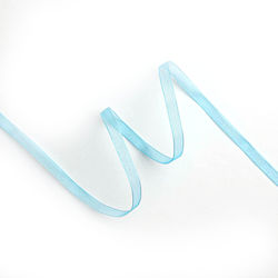 Organza-Band Soft Dünn Spitze 7mm 50m Orgxxxxx-...