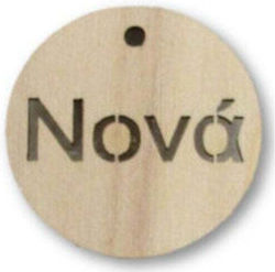Decorațiune Din Lemn Nona Set/6 5cm