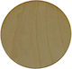 Holzhandwerksdekoration Kreis 11cm Set/3 Natürliche Kiefernholz