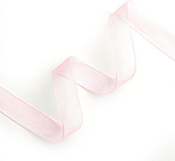 Organza-Band Soft Dünn Kante 15mm 50m Orgxxxxx-...