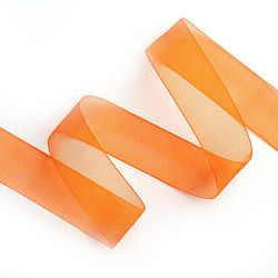 Organza-Band Soft Dünn Kante 25mm 50m Orgxxxxx-...