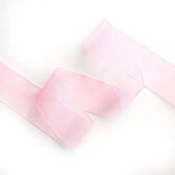 Organza-Band Soft Dünn Kante 25mm 50m Orgxxxxx-...