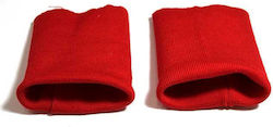 Baumwoll Manschetten Rot 016