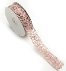 Lace Ribbon Knitted 22mm 10m Lacxxxxx-x22x10 Ro...