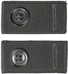 Elastic Pants Extension Gray 6cm X 3cm 2 Pieces