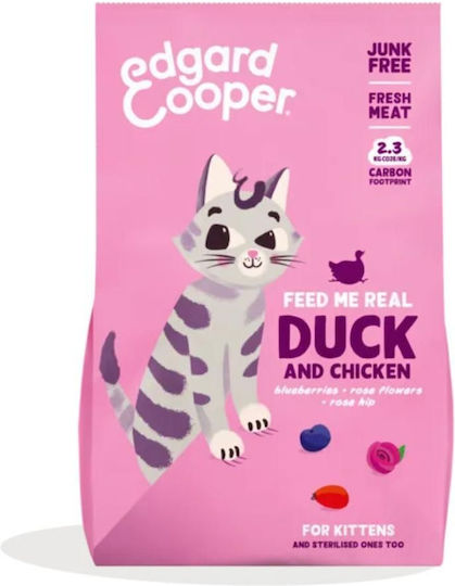 Edgard Cooper Ξηρά Τροφή για Ανήλικες Γάτες 2kg