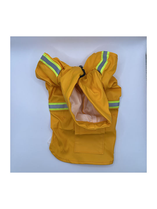 Bonnie Orange Waterproof Dog Coat Small