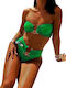 Μαγιό Brazil Πράσινο Bikini Top