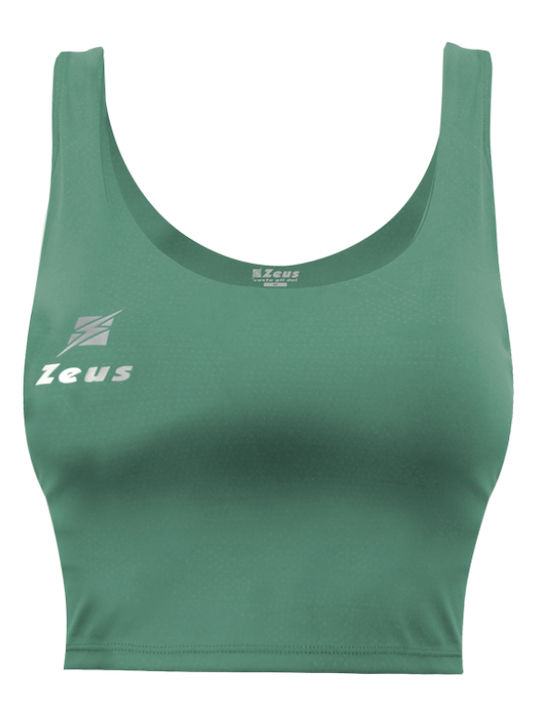 Μπουστακι Zeus Top Dafne Olive Πρασινο Ανοιχτο