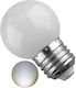 Led7 Λάμπα LED 2W για Ντουί E27 και Σχήμα G45 Ψυχρό Λευκό 80lm Dimmable
