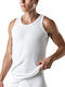 Men's Sleeveless Cotton White Undershirt No 7 & 8