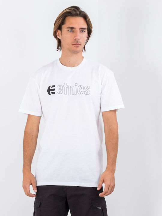 Etnies Ecorp Мъжка Тениска 4130003760-Бяла