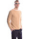 Beige Knitted Yarn Blouse