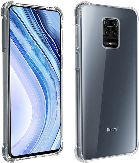 Задна Корица Akashi Shockproof Redmi Note 9S 9 Pro 9 Pro Max Прозрачна