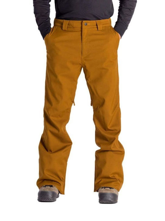 L1 Premium Goods Chino Amber Ανδρικο Παντελονι Snowboard Καφε