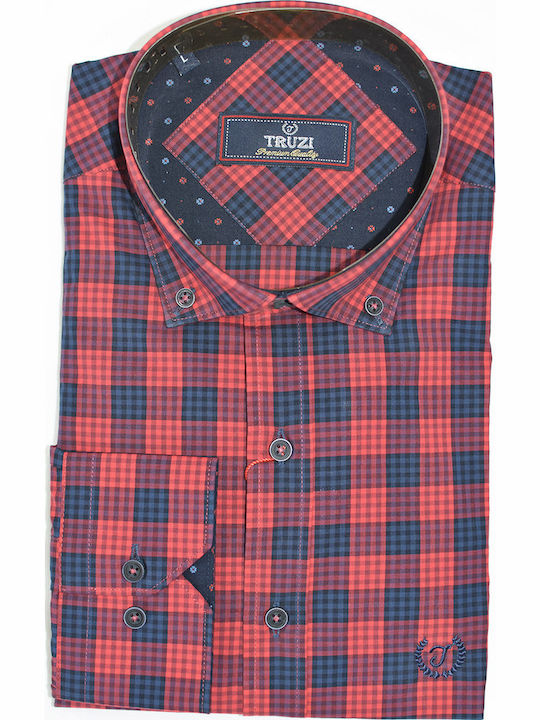 Men's Red Shirt Truzi 016-3000-3