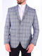 Alter Ego Σακακι Καρο S8602 901.grey Navy