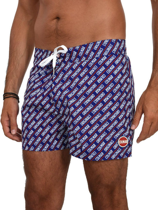 Colmar Μαγιω Σορτς All Over Print Μπλε-κοκκινο Colmar Μαγιω Σορτς All Over Print Μπλε-κοκκινο