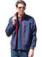 Men’s Jacket Greek Brand Reversible Blue-Red Code dem89