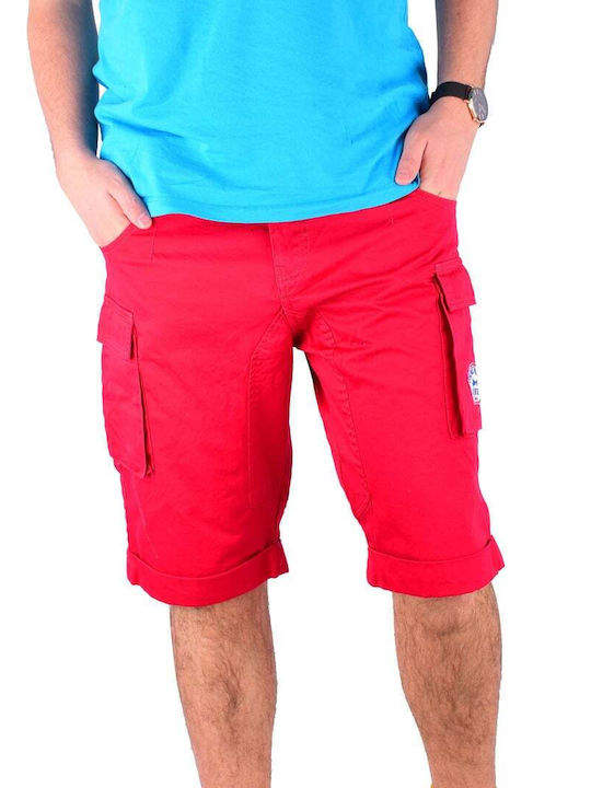 Frankie Morello Βερμουδα 100%βαμβακι Fmp15005pade.red