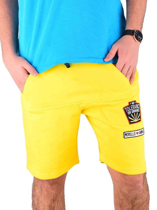 Frankie Morello Σορτς 100% Βαμβακι Fmp15074feya.yellow