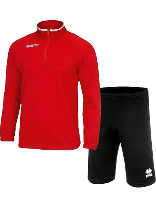 Errea Sport Mansel & Core Kit Herren Shorts Rot