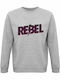 Unisex Sweatshert Organic Rebel Grey Melange