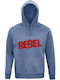 Unisex Суитшърт Organic Rebel Син