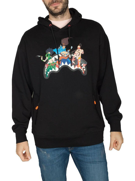 Sprayground League Legends Yasou-lee Sin-akali Hoodie Black Men's Sg9664-blk
