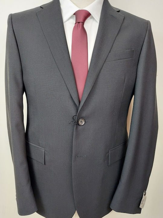 Костюм Черен Corneliani 8r 71-68416 20