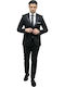 Men's Suit Vest Wedding Artisti Italiani 11579 S02p V Black