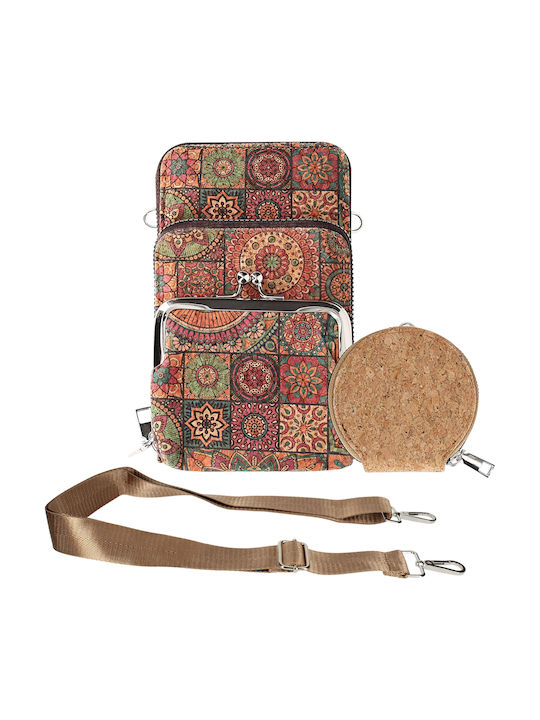 Avizar Laptop Tasche Design Mandala Dreifach Münztasche Mehrfarbig