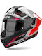 Airoh Matryx Rocket Red Fluo Gloss Мотоциклетна каска Full Face ECE 22.06 1500гр с Sunvisor