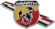 Car Sticker Logo Emblem Abarth 52mm X 113mm 1 Piece Zemb-fiat-01